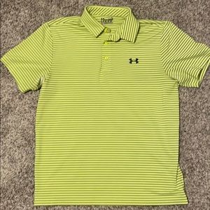 Men’s Under Armor Golf Polo Size LG Loose